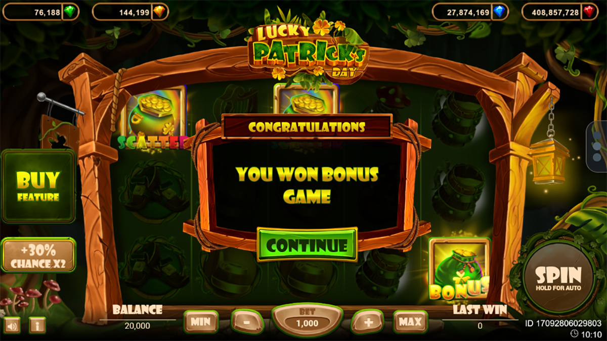  Lucky Patrick’s day